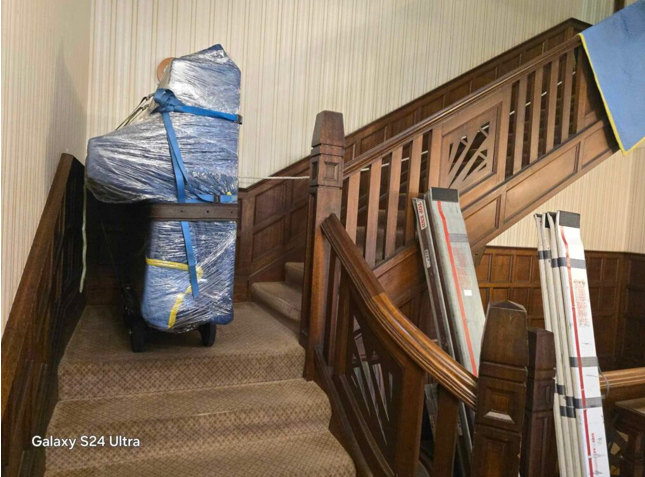 Piano disposal Wollongong staircase landings and difficult turns